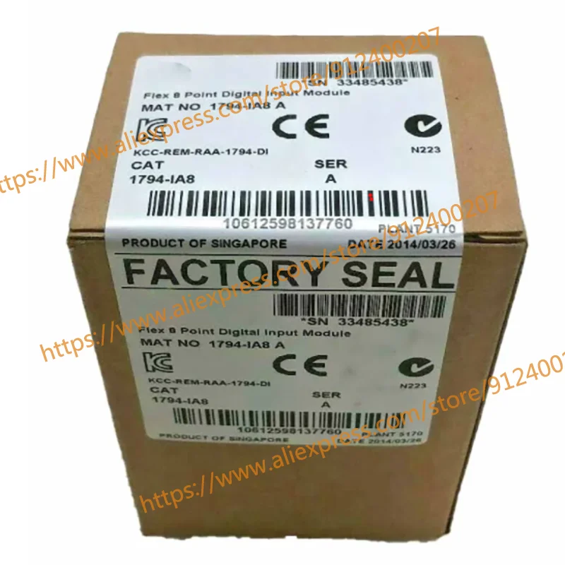 

Only Sell The Brand New Original 1794-IA8 1794IA8 {Warehouse stock} 1 Year Warranty Shipment within 24 hours