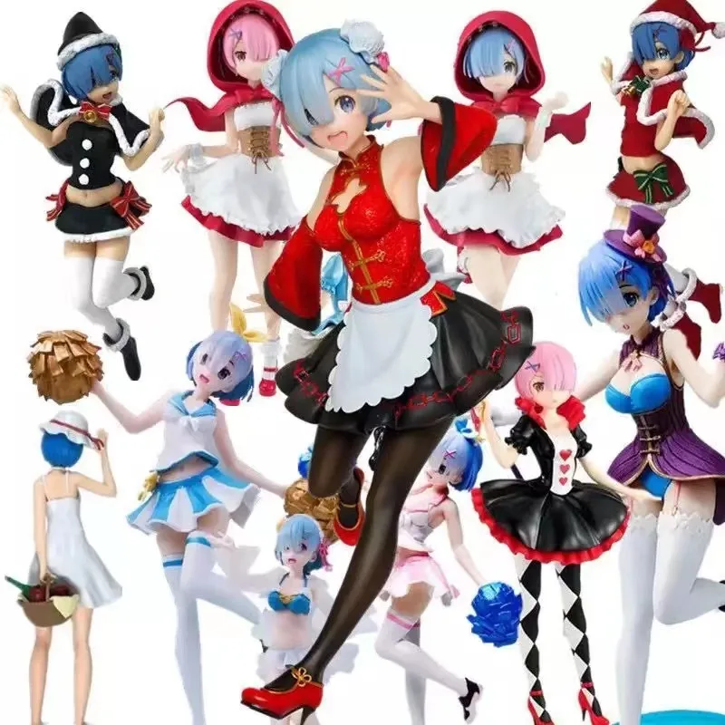 

Anime from scratch Rem Rem Ram boxed beauty anime figure