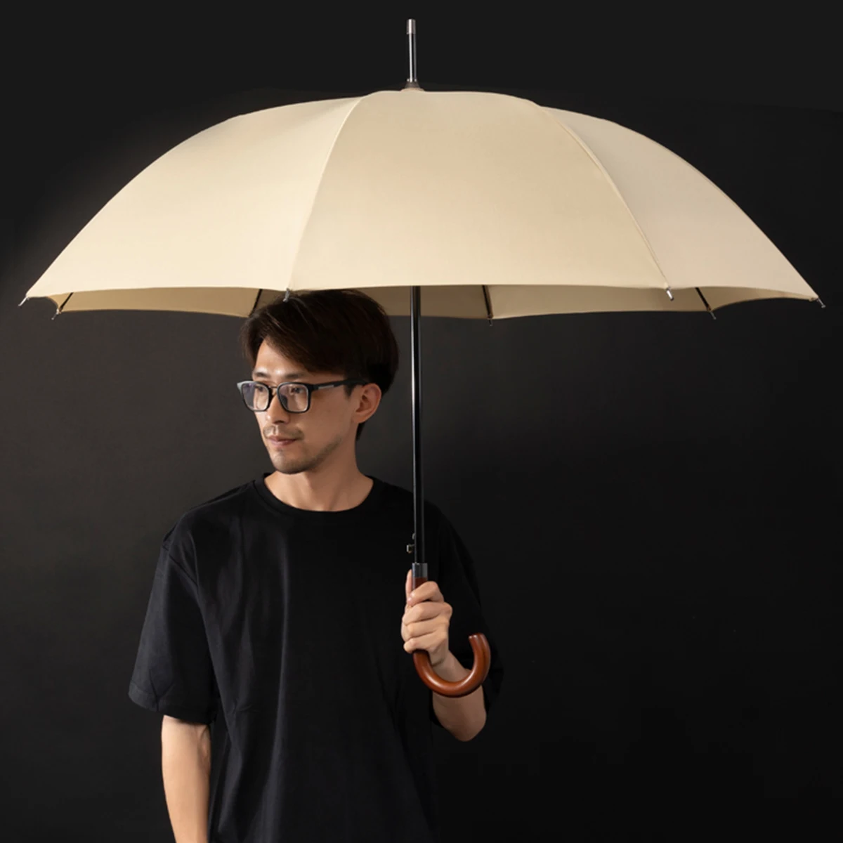 Folding Parachase Long Handle Umbrella Men Women Windproof Black Umbrella Automatic Clear Strong Guarda Chuva Umbrella WH100YH