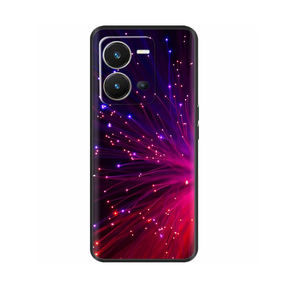 Противоударный силиконовый чехол для Vivo V25, V25 Pro, 4G, черный чехол из ТПУ (art.: 3920bee56fba2) - 3920bee56fba2