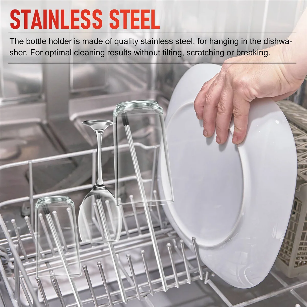 Вставка для посудомоечной машины подходит бутылок Sodastream универсальный