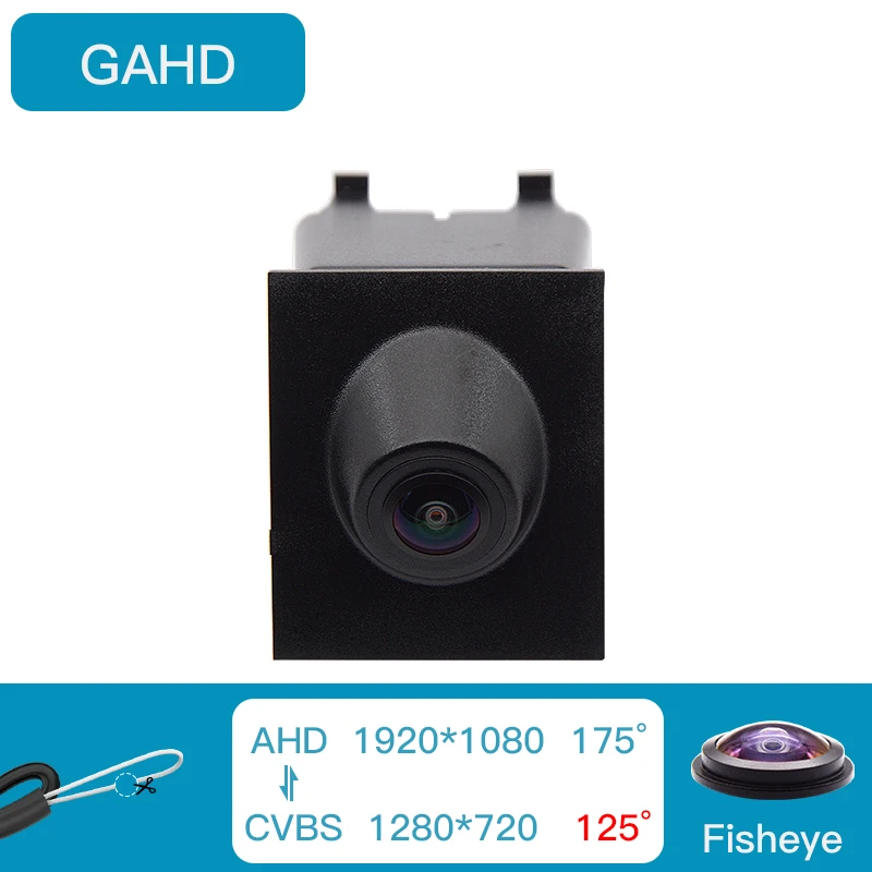 

AHD 1080P HD Автомобильная камера переднего вида Водонепроницаемый парковочный переключатель CVBS 170 ° Положительная камера ночного видения для Ford Everest 2016-2017