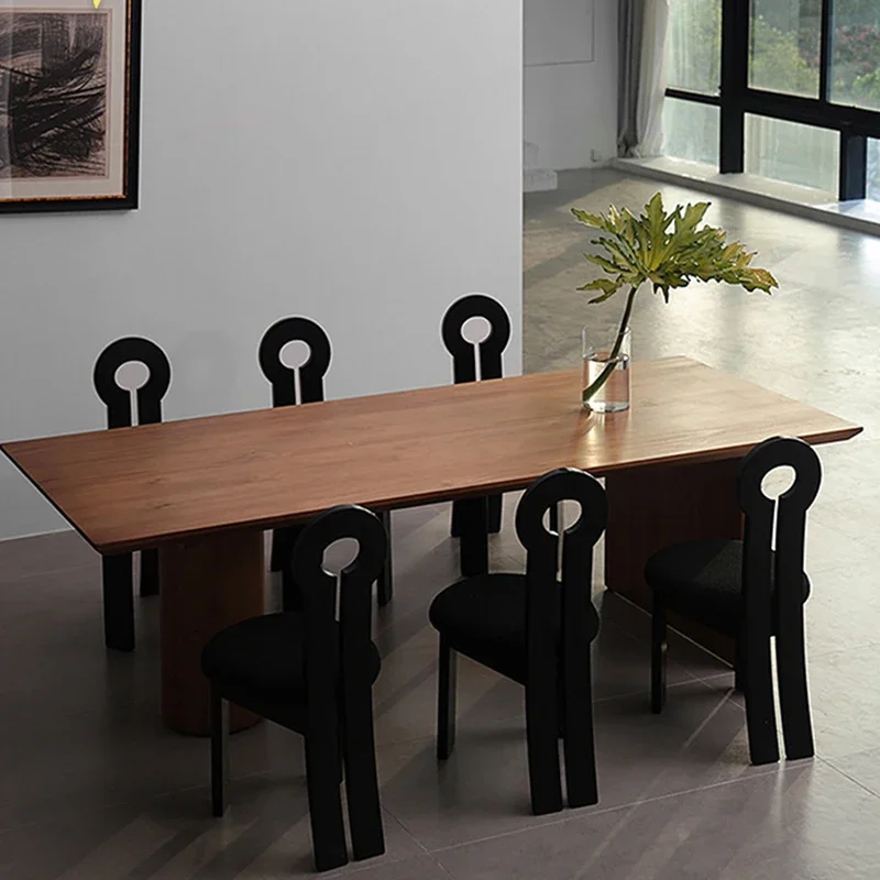 Французская вилла Гостиная из массива дерева 120-240 см Длинный обеденный стол