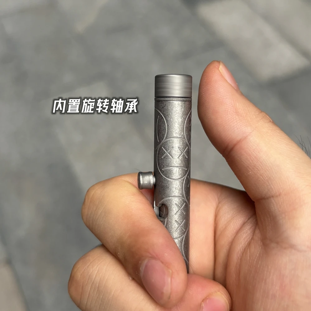 Ручка EDC из титанового сплава с коллекционным письмом многофункциональные