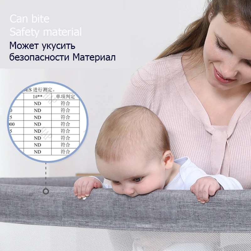 Высококачественное ограждение для детской кроватки детей кроватей регулируемый