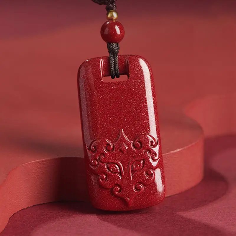 Подвеска С Фиолетовым Золотым Песком И Авантюрином Звезда Высокой Чистоты