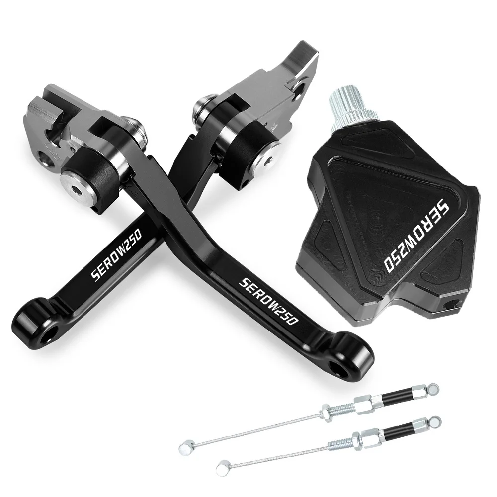 

Рычаг сцепления для велосипедов-внедорожников, короткий рычаг сцепления, легкое натяжение, рычаги сцепления тормоза для YAMAHA SEROW250 SEROW 250 1986-2015 2014 2013