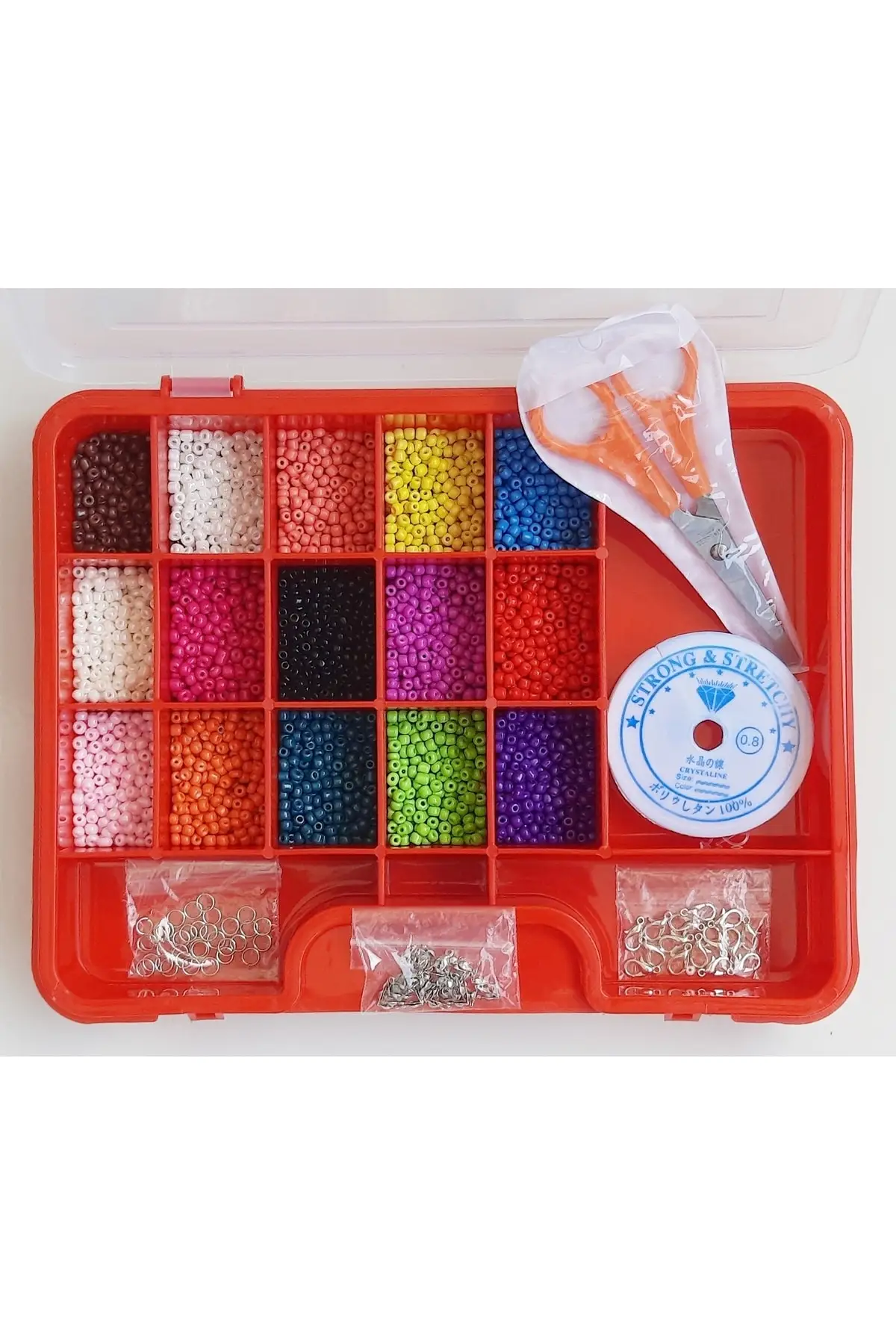 

Jewelry Making Material Starter Sand Beads Set 21 Pieces Hobby Supplies & Entertainment Life