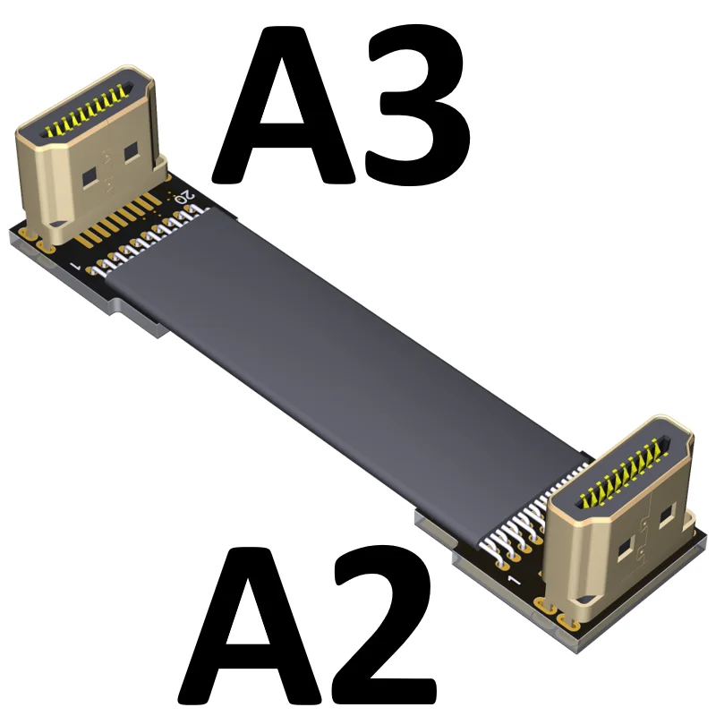 A-A Aerial PTZ Shield HDMI-совместимый плоский ленточный кабель FFC FPV HDMI2.0 стандартный