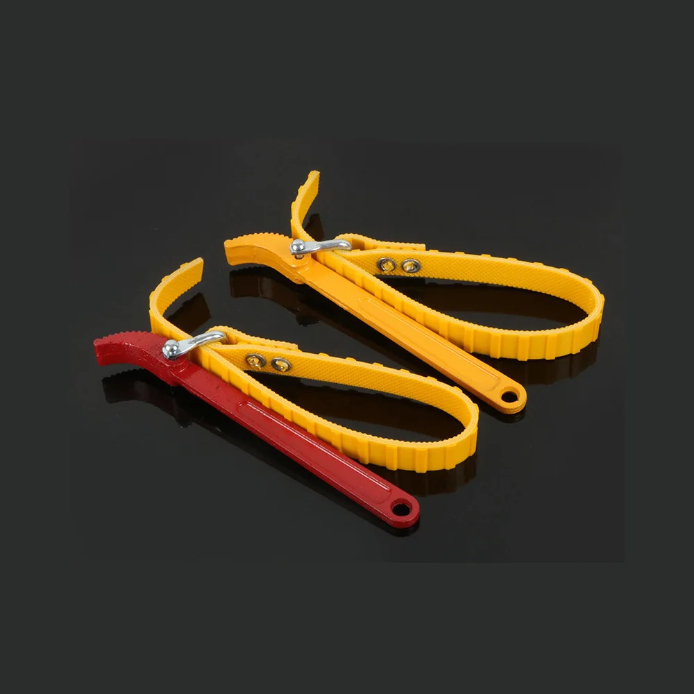

Adjustable Strap Belt Wrench Oil Filter Puller Strap Spanner Chain Repairing Tools Opener ​Cartridge Disassembly Tool