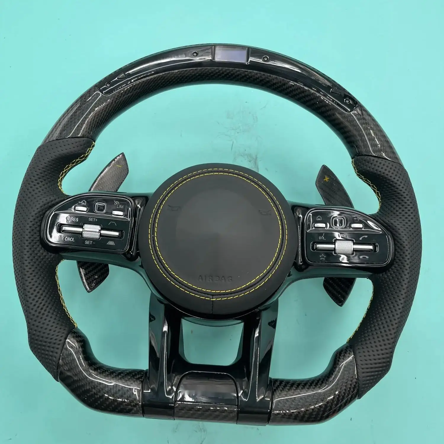 Светодиодный Рулевое колесо для Mercedes-Benz AMG GT W190 C190 W205 C205 W166 W167 W177 W213 W217 C217 W222 W223 W253