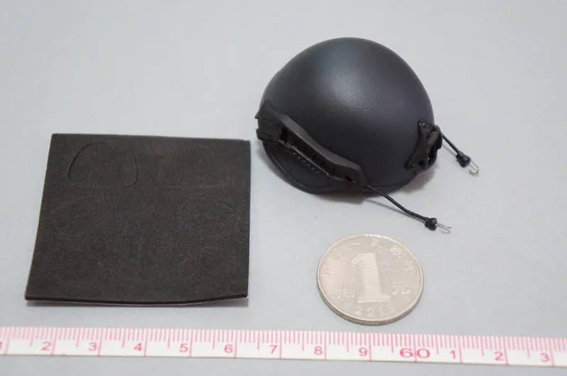 

1/6 Scale ES06034 Black Helmet Model for 12''Figures DIY Accessories