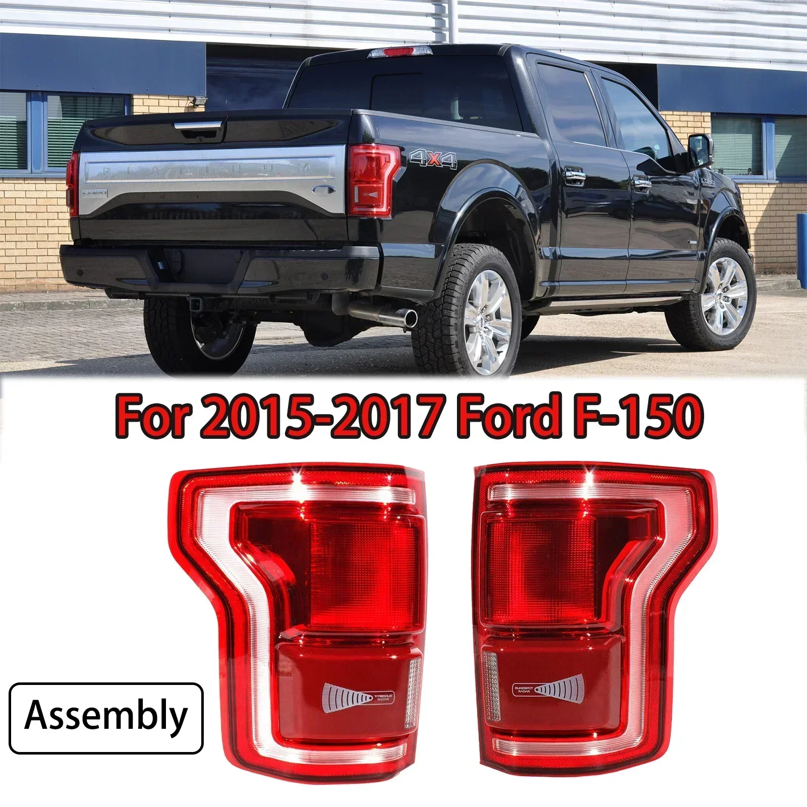 Задний фонарь в сборе для 2015-2017 годов задний тормоз автомобиля