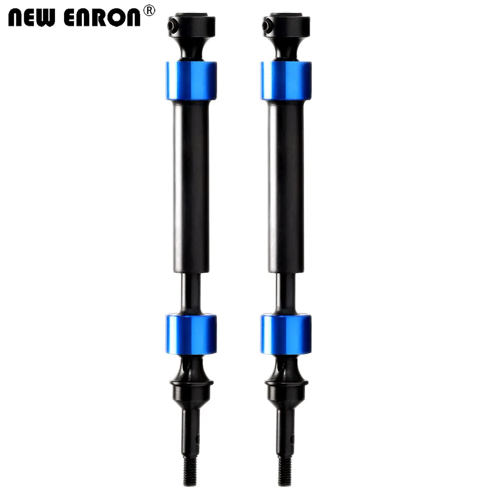 

NEW ENRON 5451X 2Pcs Hard Steel Splined CVD Swing Driveshaft Axles For Traxxas 1/10 E-Revo Summit Revo 3.3 E-MAXX T-MAXX