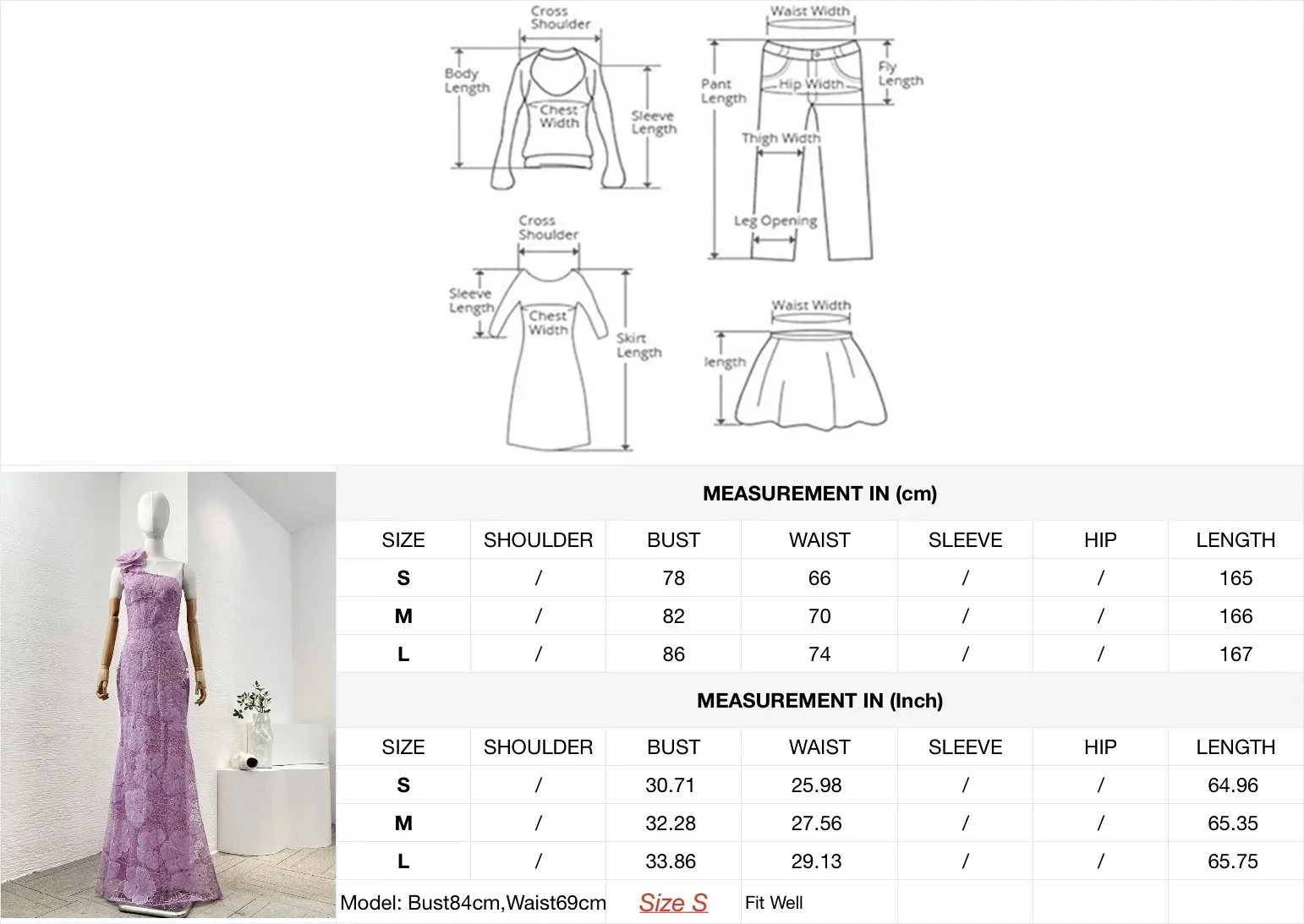 2025 Новое фиолетовое платье макси на одно плечо с бисером и блестками высокое