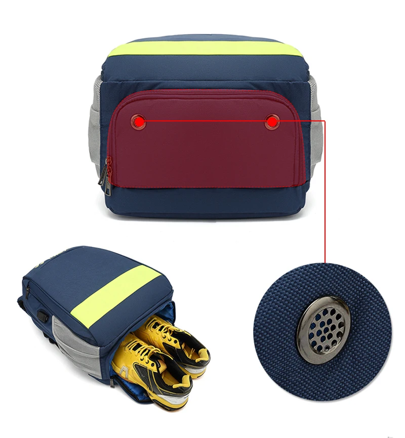 2022 New YONEX Badminton Backpack Sports Bag With Shoe Compartment For Training & Daily Using Hold Most Badminton Accessories