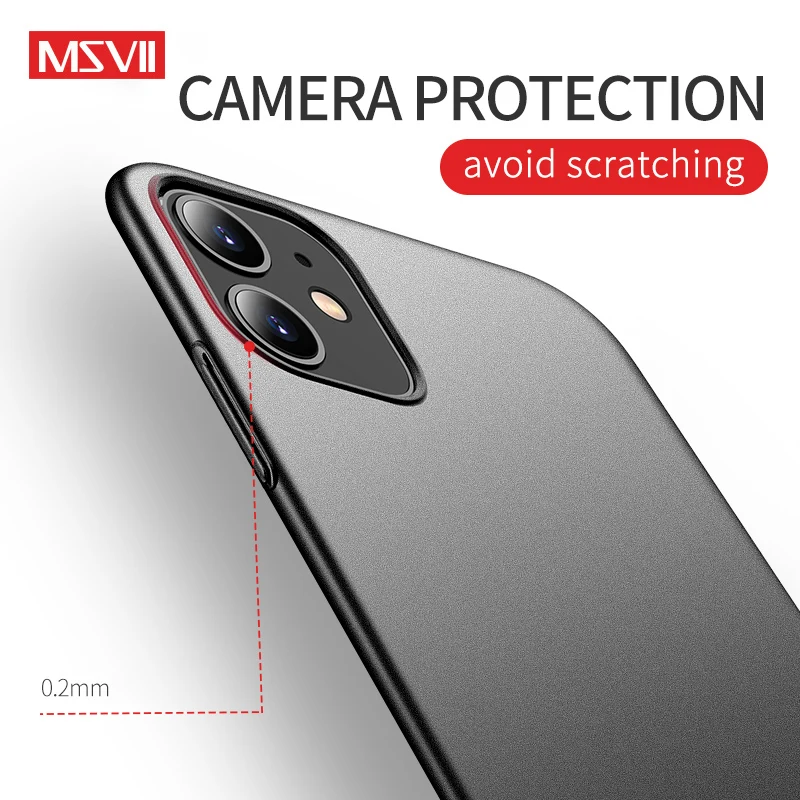 Ультратонкий матовый чехол для Apple iPhone 11 Pro Max твердый из поликарбоната |