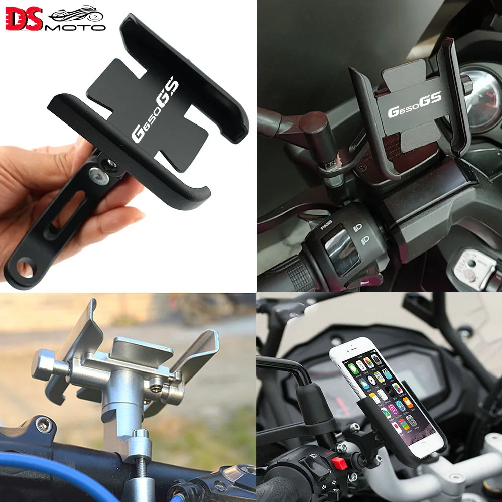 For BMW G650GS G650 GS 2011-2018 Hot Deals Motorcycle CNC Aluminum Accessories Handlebar Mobile Phone Holder GPS Stand Bracket