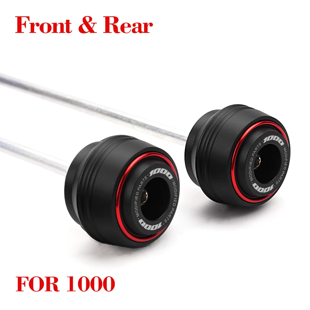 Для Suzuki GSX-S1000 GSXS1000 GSXS 1000/F 750 GSR750 GSXS750 мотоцикла передняя и задняя ось колесо вилка слайдер защита от столкновений Pad