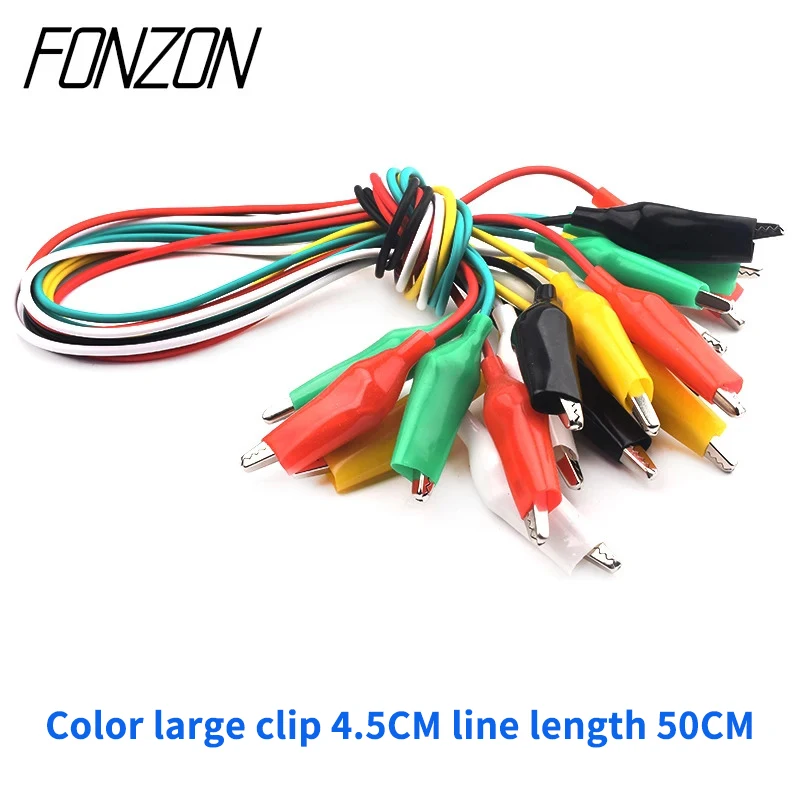 

10 шт., 28 мм, 35 мм, 45 мм, двусторонние зажимы типа «крокодил», кабельные зажимы типа «крокодил», провод для тестирования, зажим для проводов, перемычка