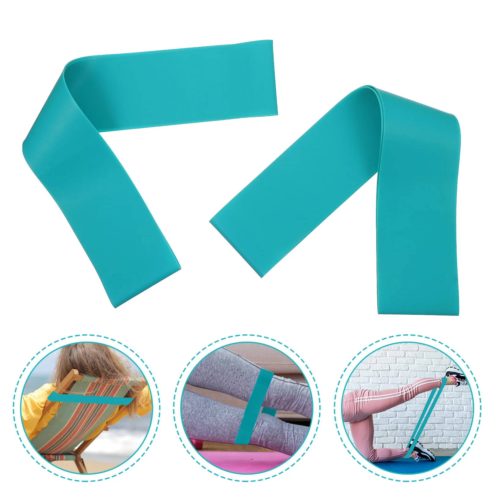 

Band Bands Resistance Fitness Strap Gym Arms Heavy Belt Lifting Assist Up Workout Fabric Rope Exercise Hip Stretch Shoulder