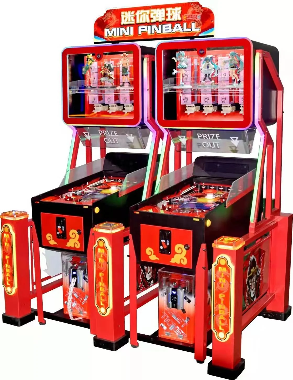 Мини-пинбол механический игровой автомат для пинбола настоящий мяч пинбол детей