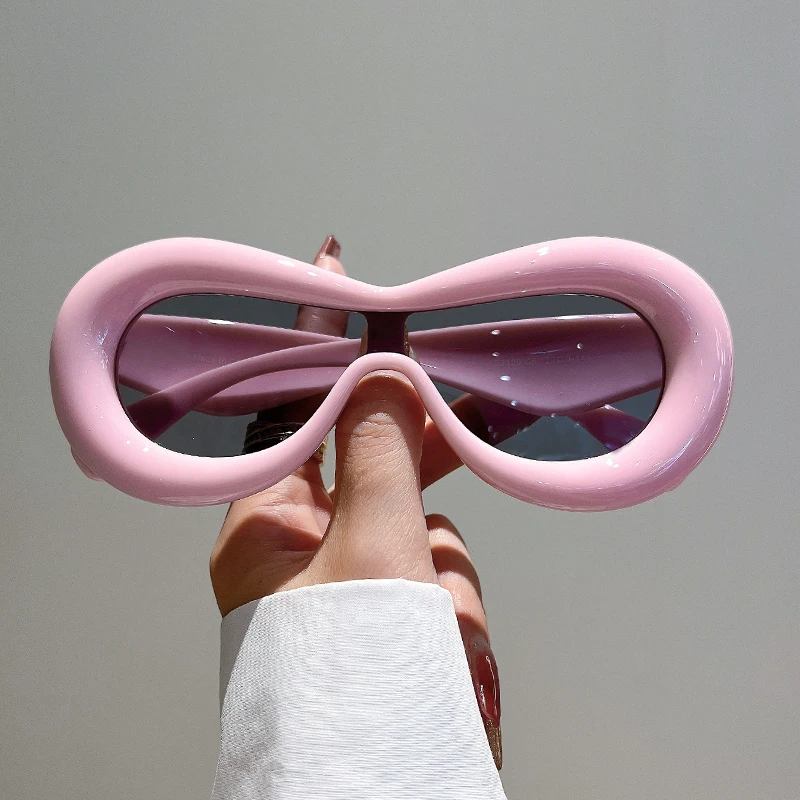 

Retro Steampunk Sunglasses Gothic Y2k Women Fashion Shades Eyewear Men Driving Goggles Sun Glasses UV400 Outdoor Oculos De Sol