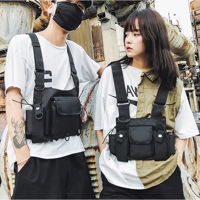 Military Tactical Chest Fanny Waist Bag Pack For Men Women Belt Pouch Belly Banana Male Ladies Kangaroo Bum Hip Waistbag Husband