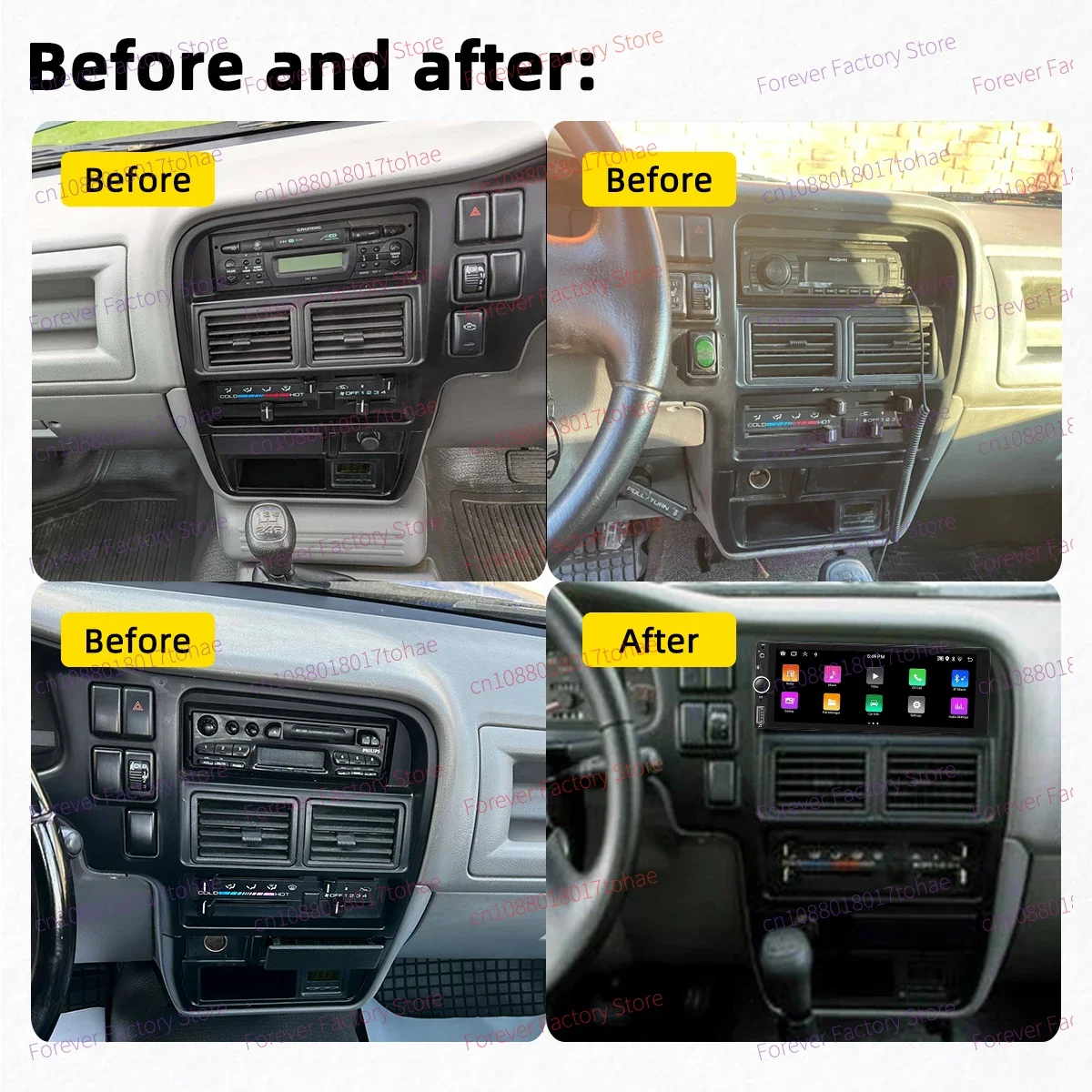 Для Opel Campo Frontera A Vauxhall Brava 1991-2000 1 Din Android Радио Carplay Auto 6 86 &quotЭкран Стерео Автомобиль