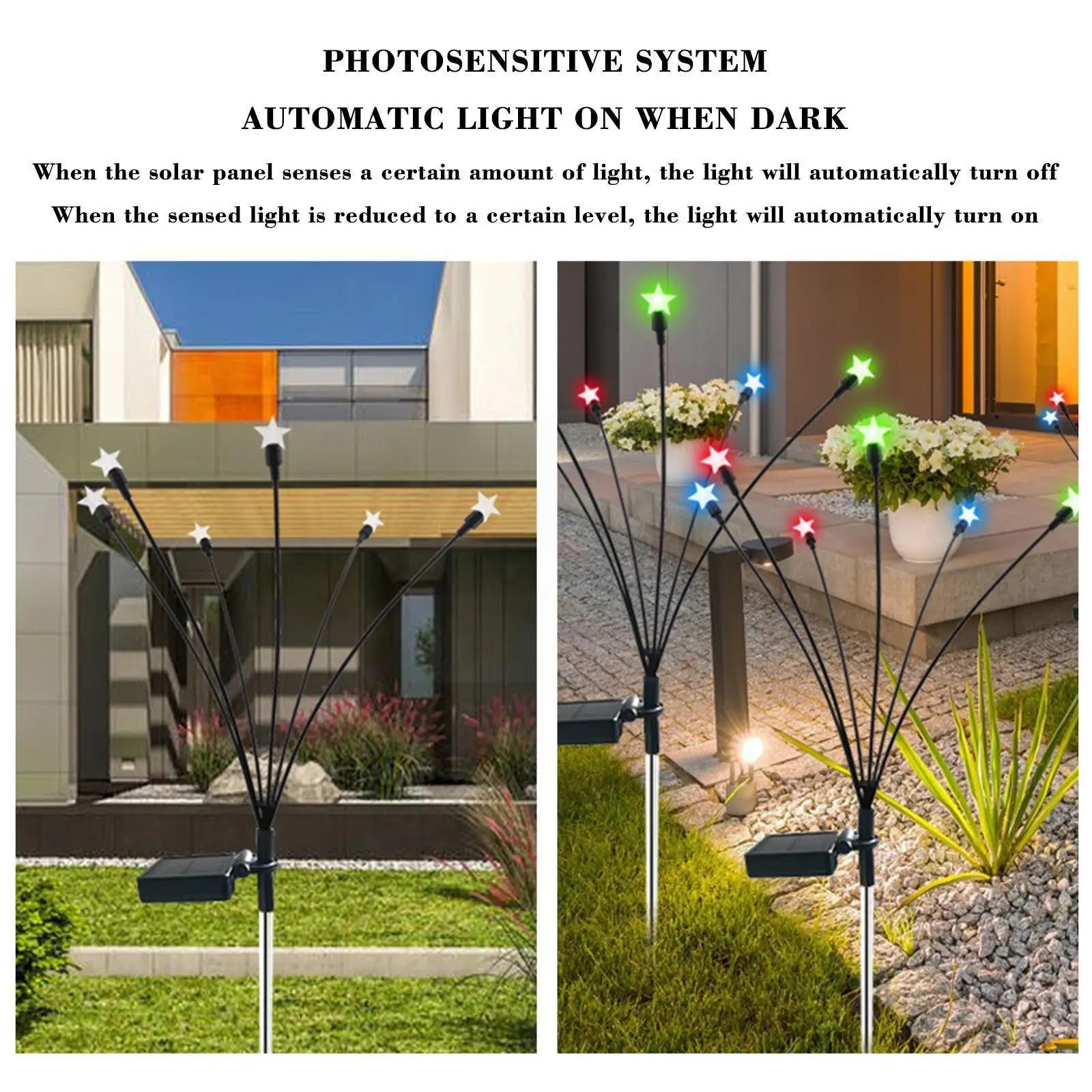 

Светлячки на солнечных батареях, садовые светлячки на солнечных батареях, Уличные светильники, садовые декоративные светлячки, качающиеся ...