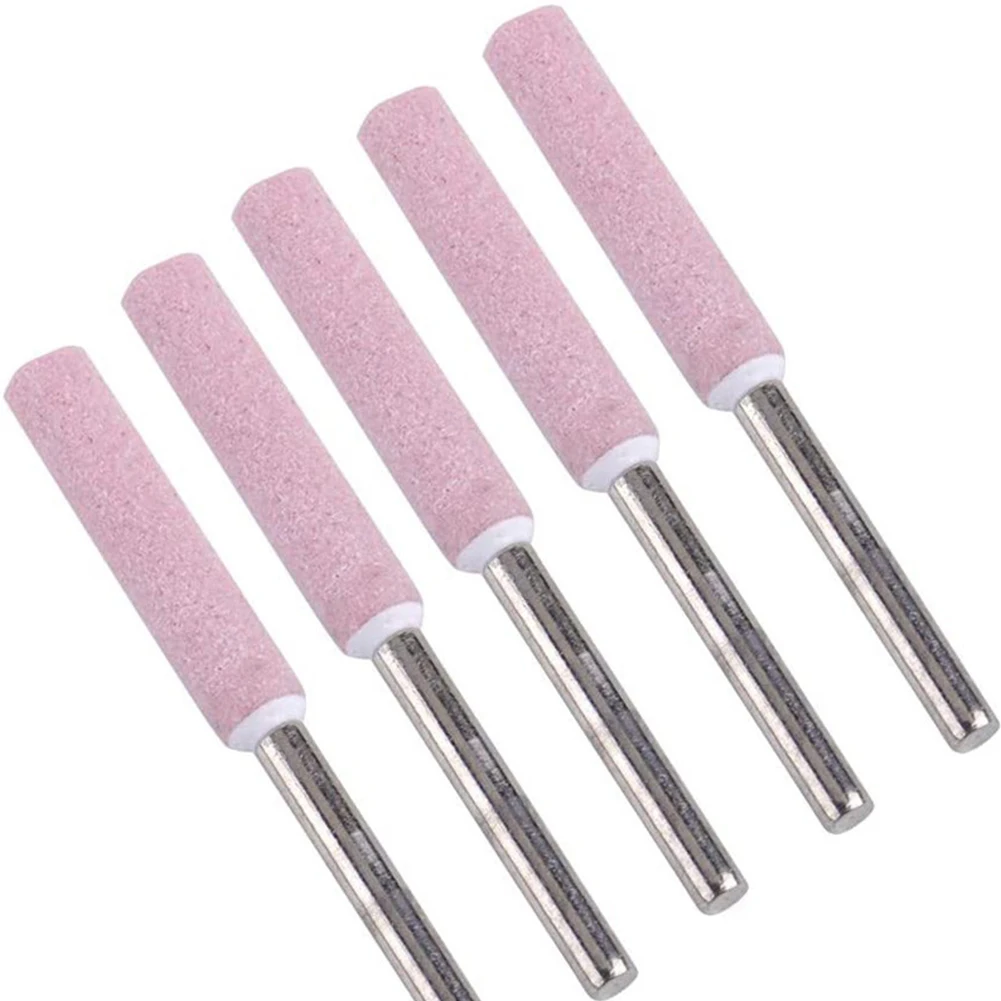 

10Pcs Chainsaw Sharpener Grinding Stone File 4.8mm Grinding Wheel Grinding Head For Chain Saw Sharpening Carving Grinding Tools