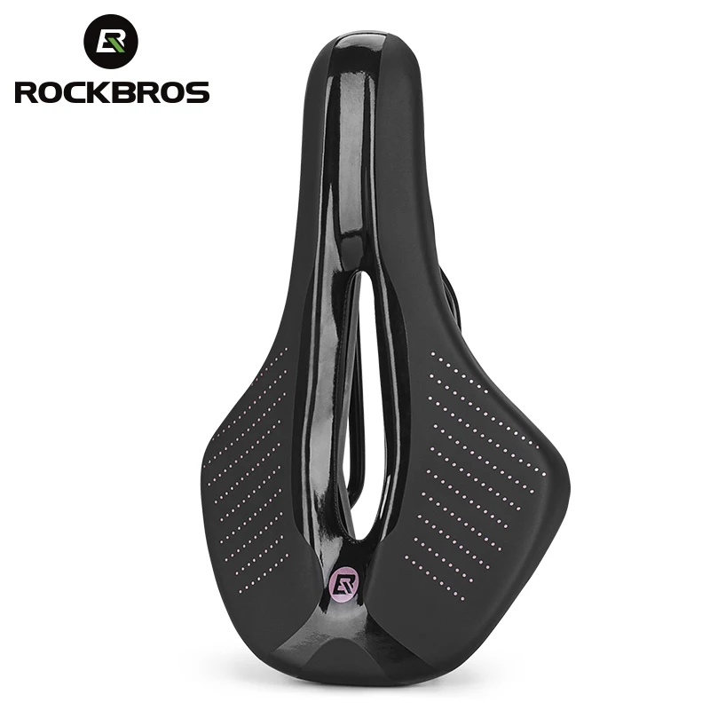 

ROCKBROS Bike Saddle MTB Road Seat Cushion Ultralight Hollow Breathable Soft Comfortable Racing Cycling Accessories Bicycle Part