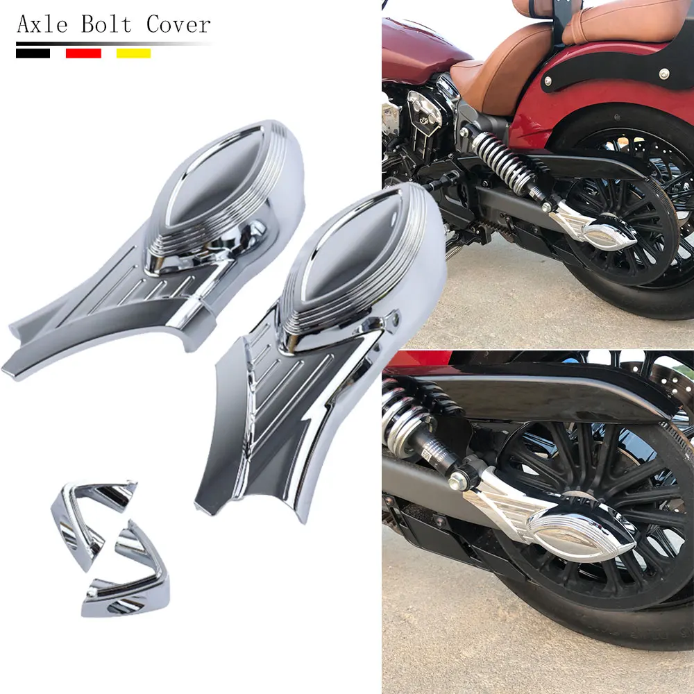 Rear Swingarm Axle Bolt Nut End Cover