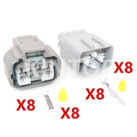 1 set 8 pins 7283 1288 40 car headlight wiring terminal waterproof socket for toyota auto lamp cable connector