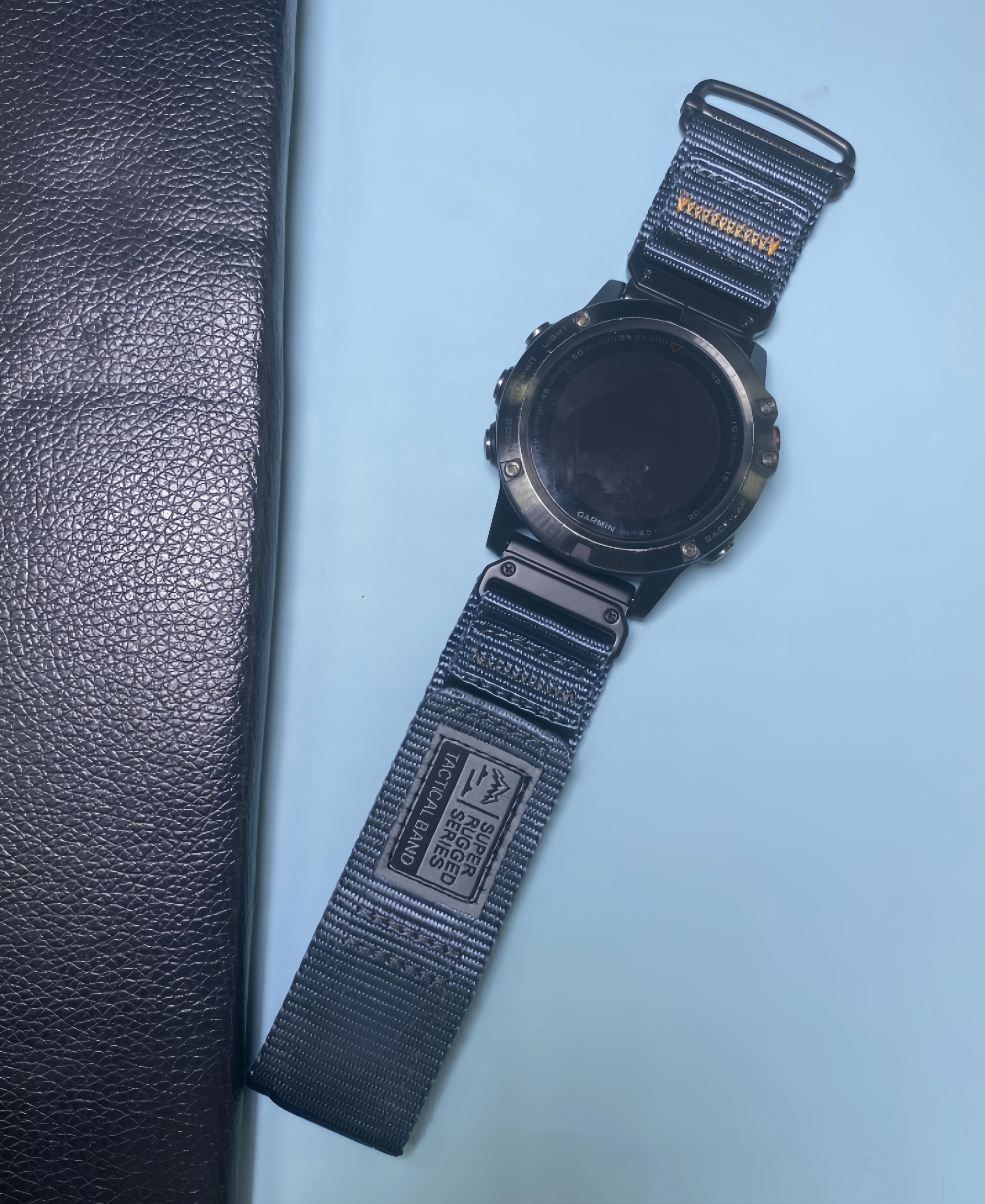 Ремешок нейлоновый для наручных часов Garmin 26 мм Fenix7x Pro/EPIX/Instant2x/Actix