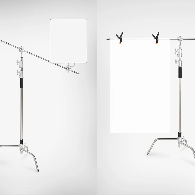 Full Metal Heavy Duty Grip Head for C-Stand Boom Arm Softbox Lights Modifer Photographic Studio Accessories |