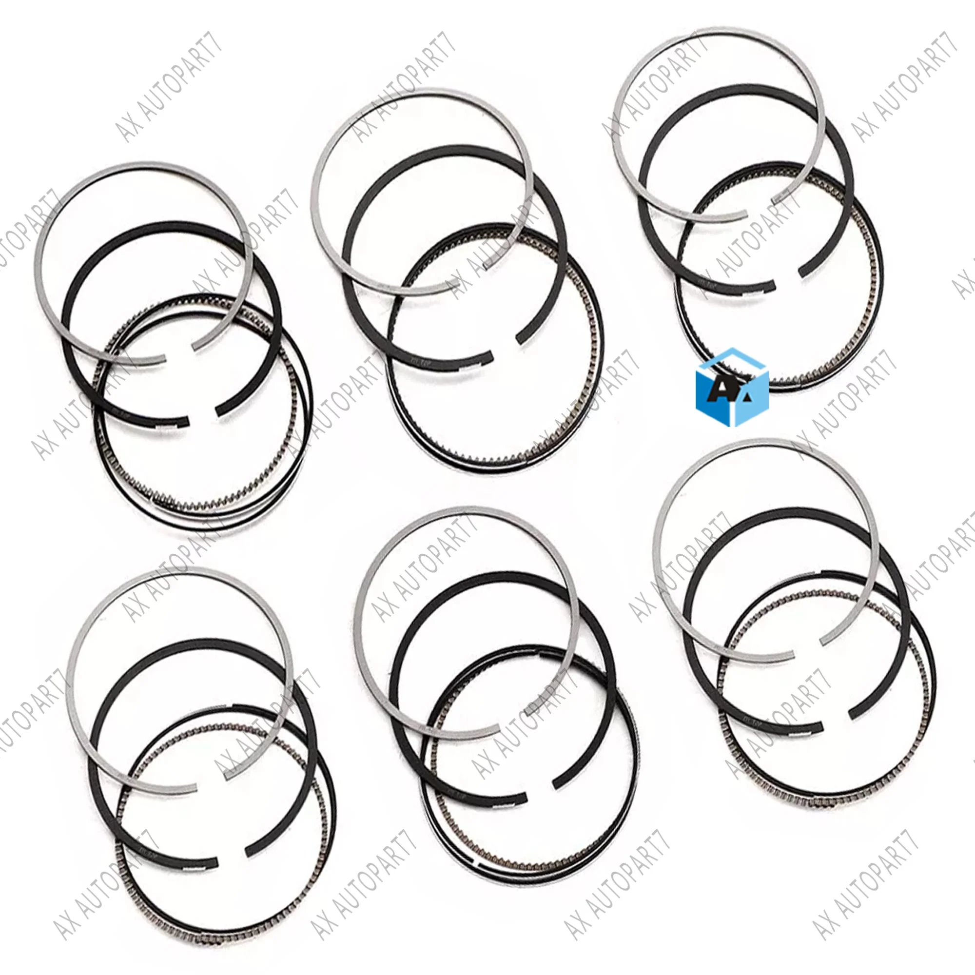 Фото 2025 Новый набор из 6 поршневых колец AoXuanPei Φ84 мм STD для BMW 330d 335d 530d X3 X5 X6 E60 E61 E63 E65 E66 E70 E71 E83 E90 E92 №3