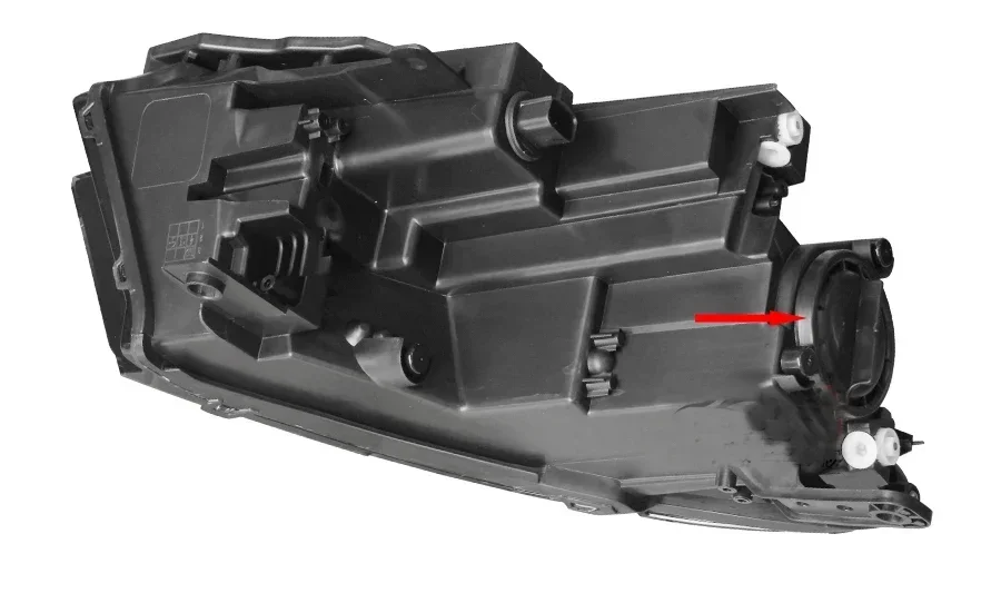 1 шт. удлиненная задняя крышка фары дальнего света для Jeep Compass 2017-2021