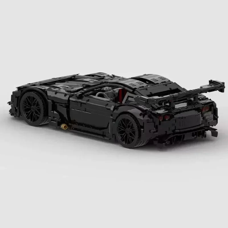 Детский конструктор Supercar GT3 модель автомобиля 1:8 сборка RC Сращивание встроенный