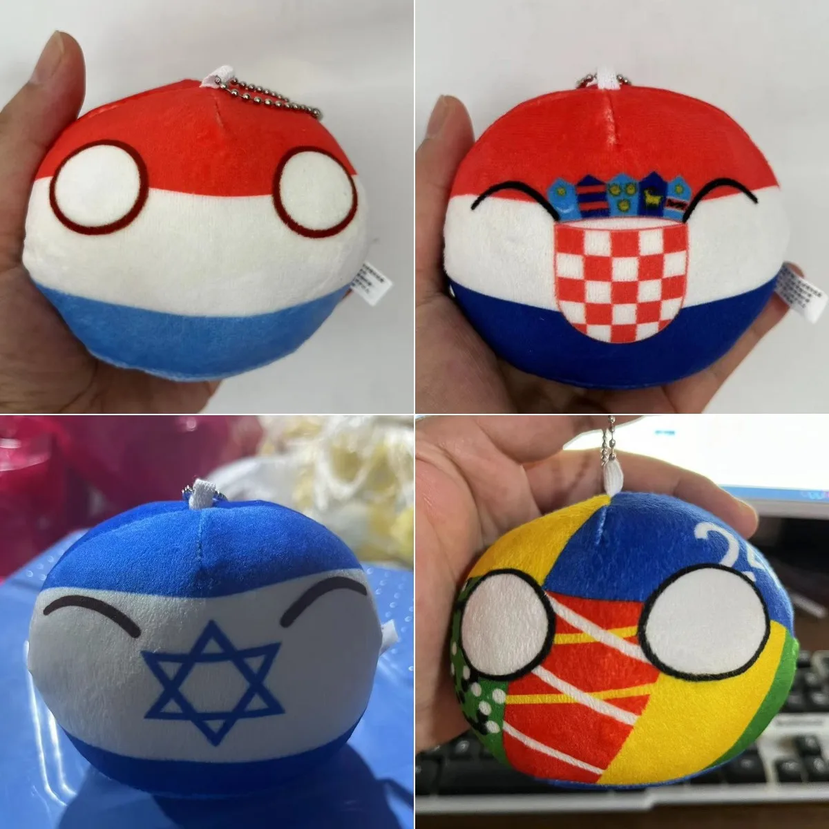 70 стилей подвеска в виде Polandball деревенские шары 10 см деревенский мяч плюшевые