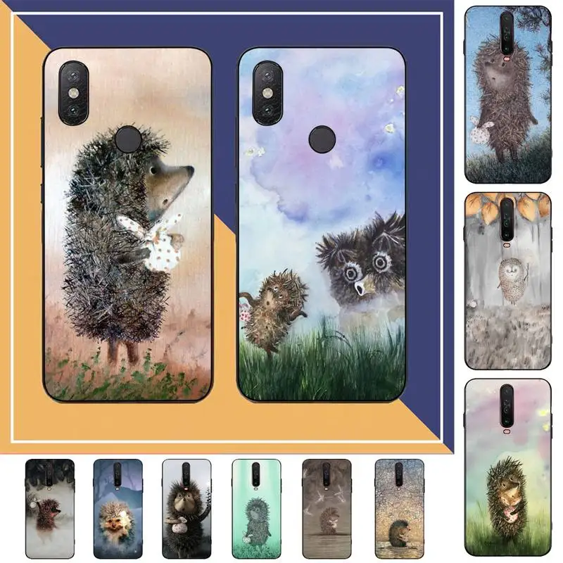 

bright Hedgehog in the Fog Phone Case for Redmi Note 8 7 9 4 6 pro max T X 5A 3 10 lite pro