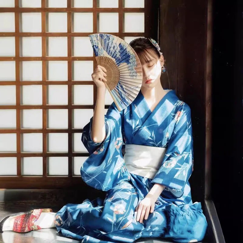 Новинка 2024 искусственное японское платье косплей аниме фотосъемка халат-сауна