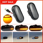 Светодиодный динамический боковой габаритный указатель поворота для Dacia Duster Dokker Lodgy, Renault Megane 1, Clio1, 2, KANGOO, ESPACE Smart Fortwo 453