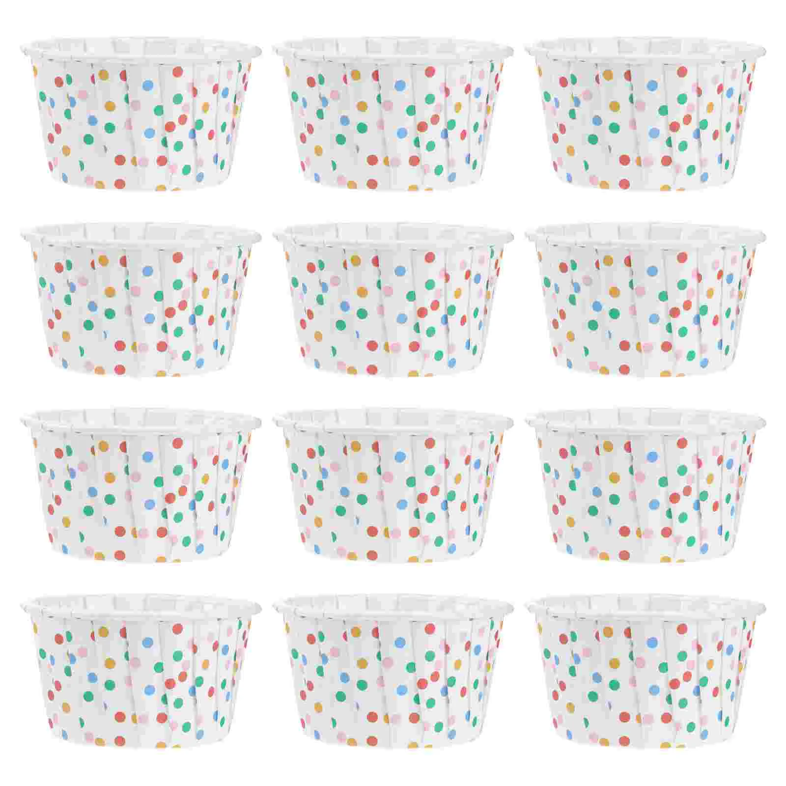 

Cups Paper Ice Cream Bowls Dessert Cupcake Disposable Party Cake Yogurt Muffin Sundae Liners Baking Wrappers Cup Treat Snack