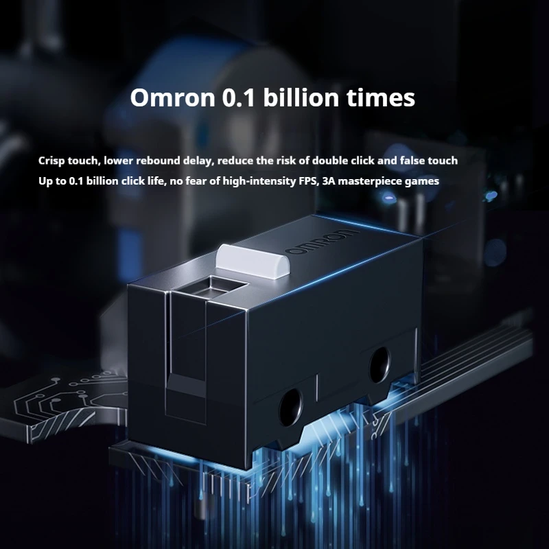 Игровая мышь MCHOSE G3 беспроводная Bluetooth трехрежимная легкая 12000 точек на дюйм PAW3311