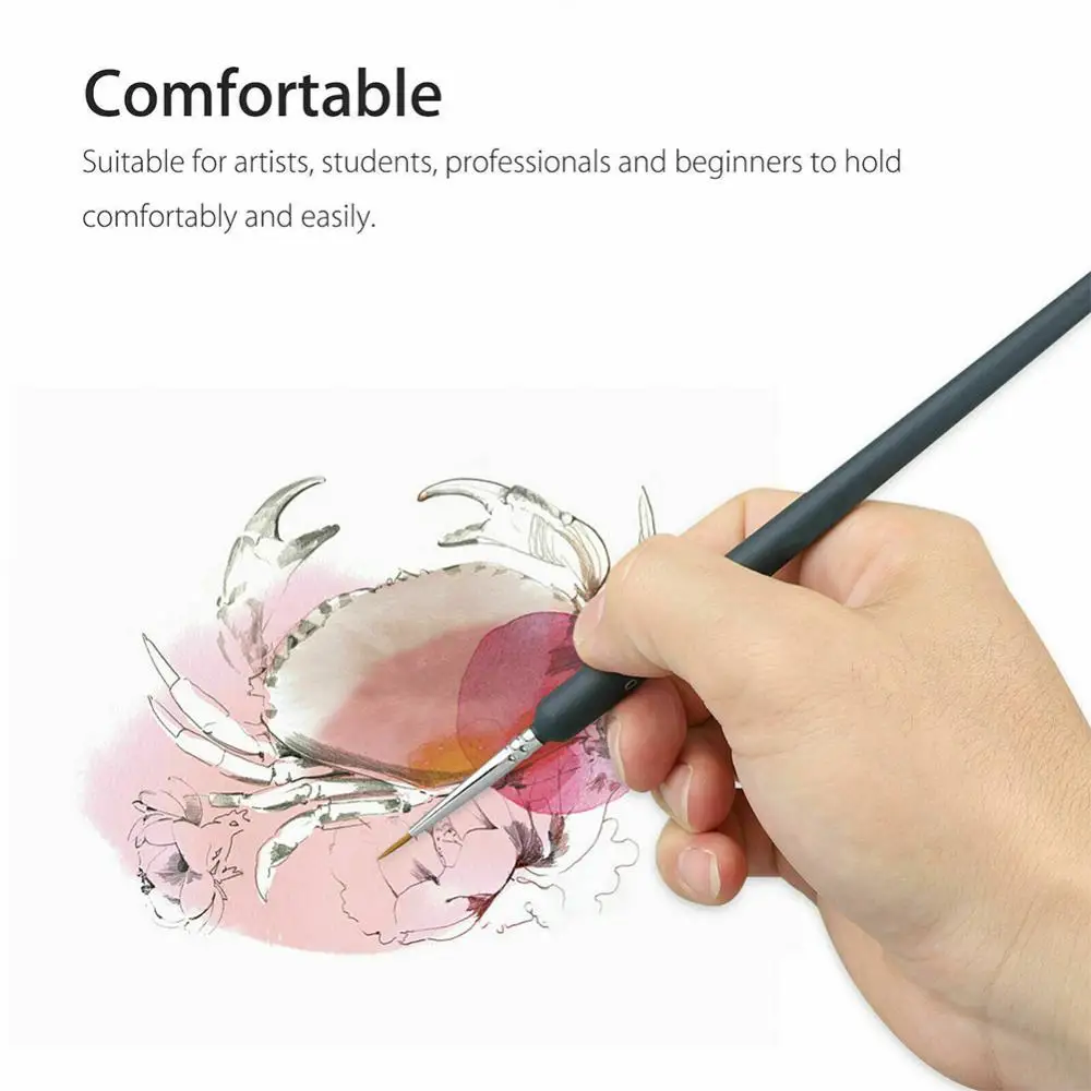 

9 шт./набор, кисти для наращивания ногтей