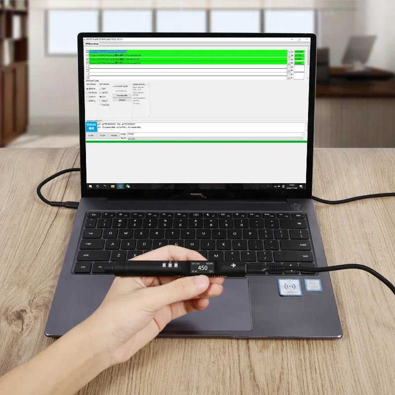 Набор для пайки TOOLTOP PTS200 T13 T12 T65 100 Вт ESP32 PD3.0 умный паяльник с открытым исходным