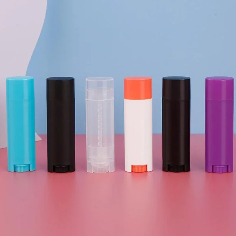 30 шт. 4 5 г пластиковые тюбики для губной помады плоской формы многоразовый