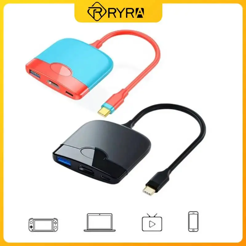 

USB-концентратор RYRA 3 в 1 с разъемами Type-C и USB 3,0