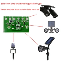 3 7v solar controller led lantern light control circuit board photo induction solar lamp lithium battery controller module